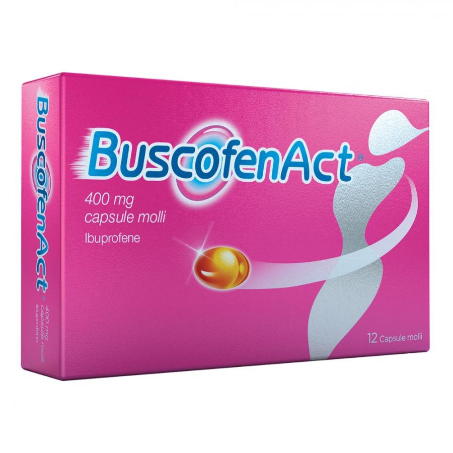 Buscofenact 12 Capsule 400mg Ibuprofene
