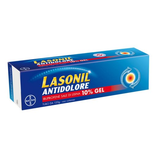 Lasonil Antidolore - Ibuprofene sale di lisina - 10% Gel - 120g