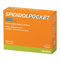Zambon, SpididolPocket 200 mg, 12 Bustine