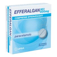 Efferalganmed Effervescenti 500 mg, 16 compresse Efferalganmed Effervescenti 500 mg, 16 compresse