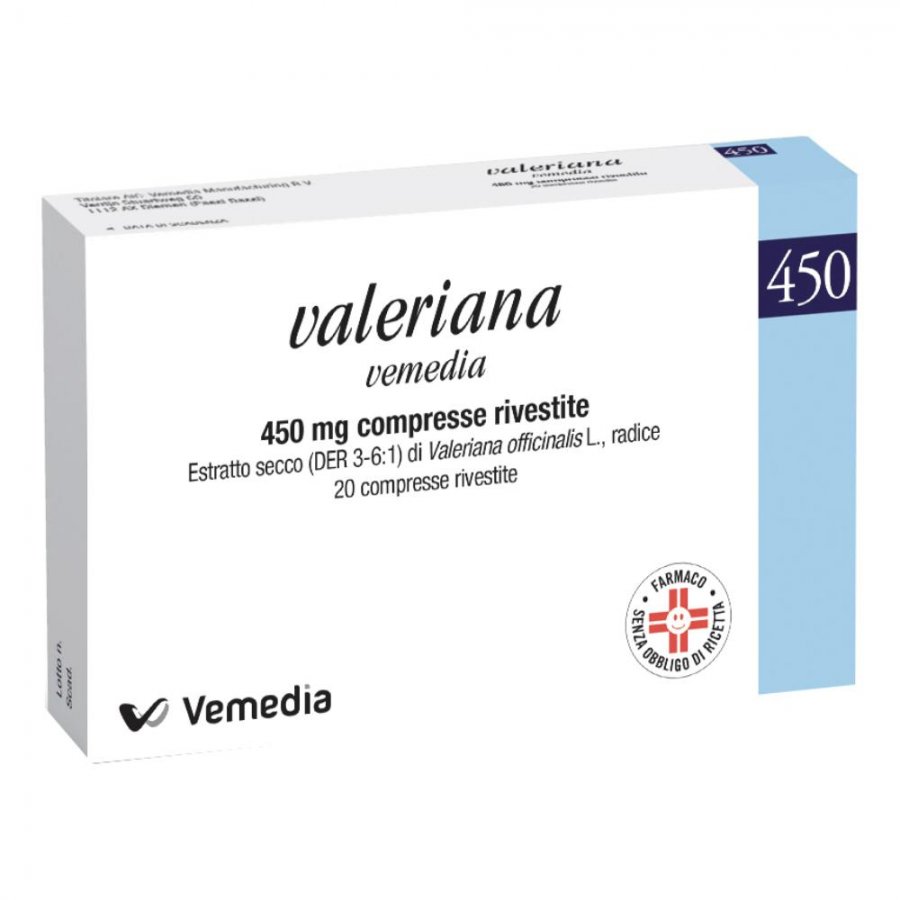 VALERIANA VEMEDIA*20CPR RIV 450M