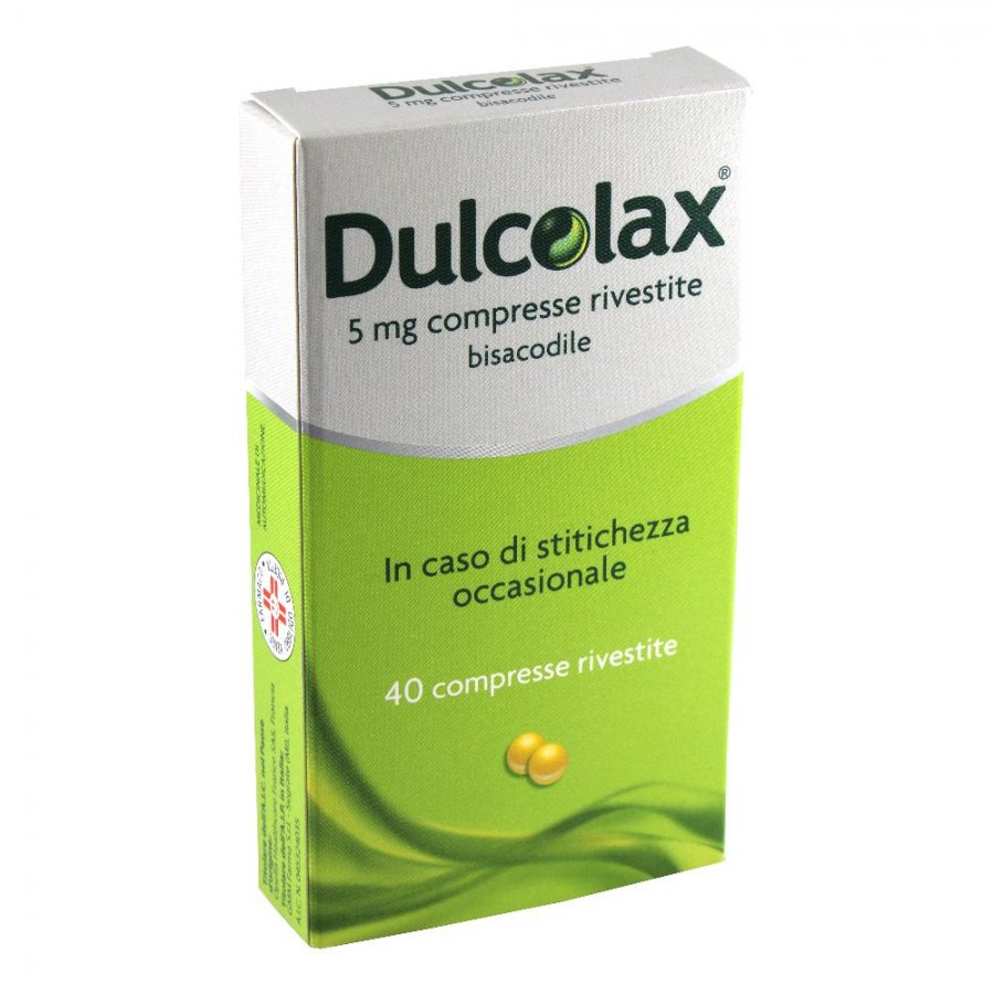 DULCOLAX*40CPR RIV 5MG GMM