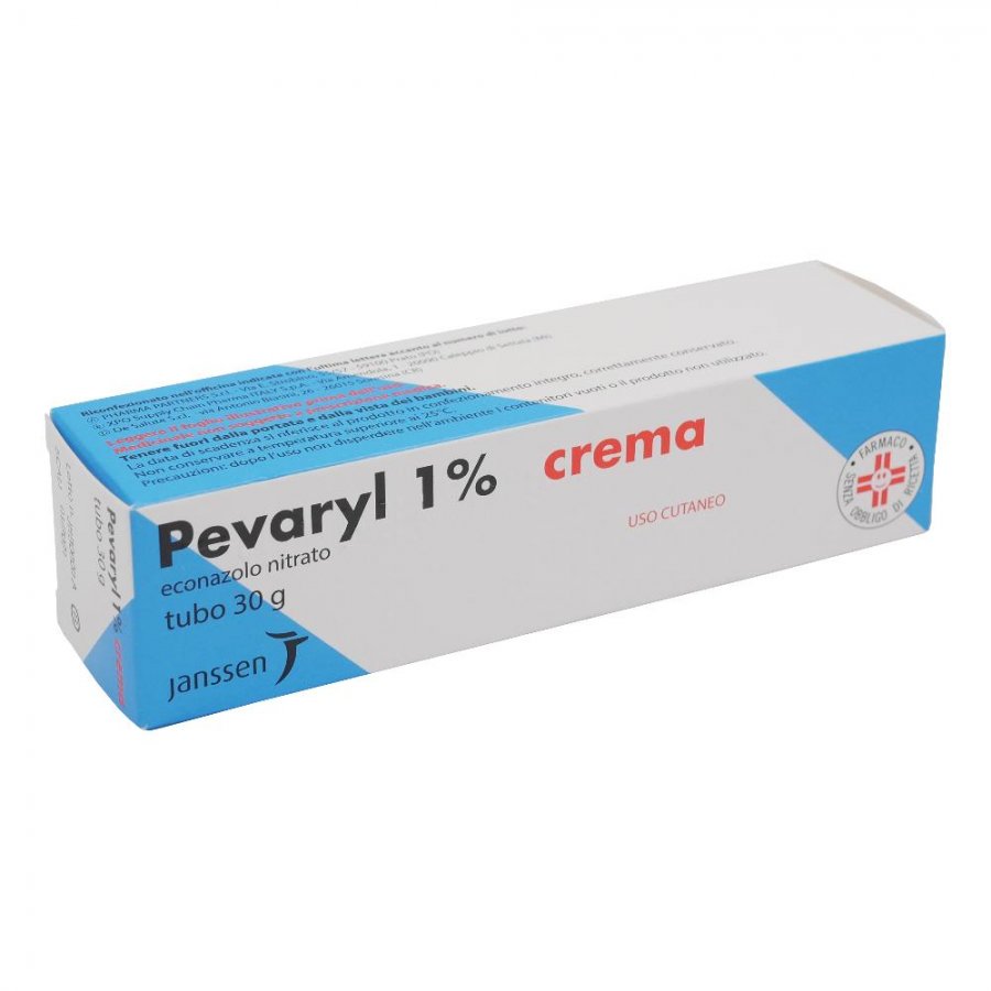 Pevaryl Crema Cutanea 30g 1% - Trattamento Antimicotico per Micosi Cutanee