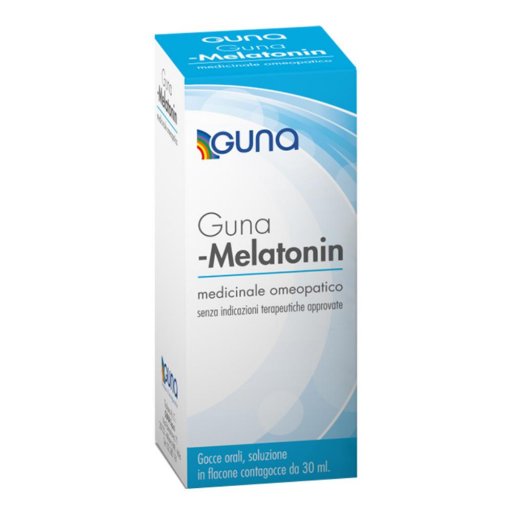 Guna-Melatonin Gocce, Integratore Omeopatico, 30 ml - Per il Benessere del Sonno
