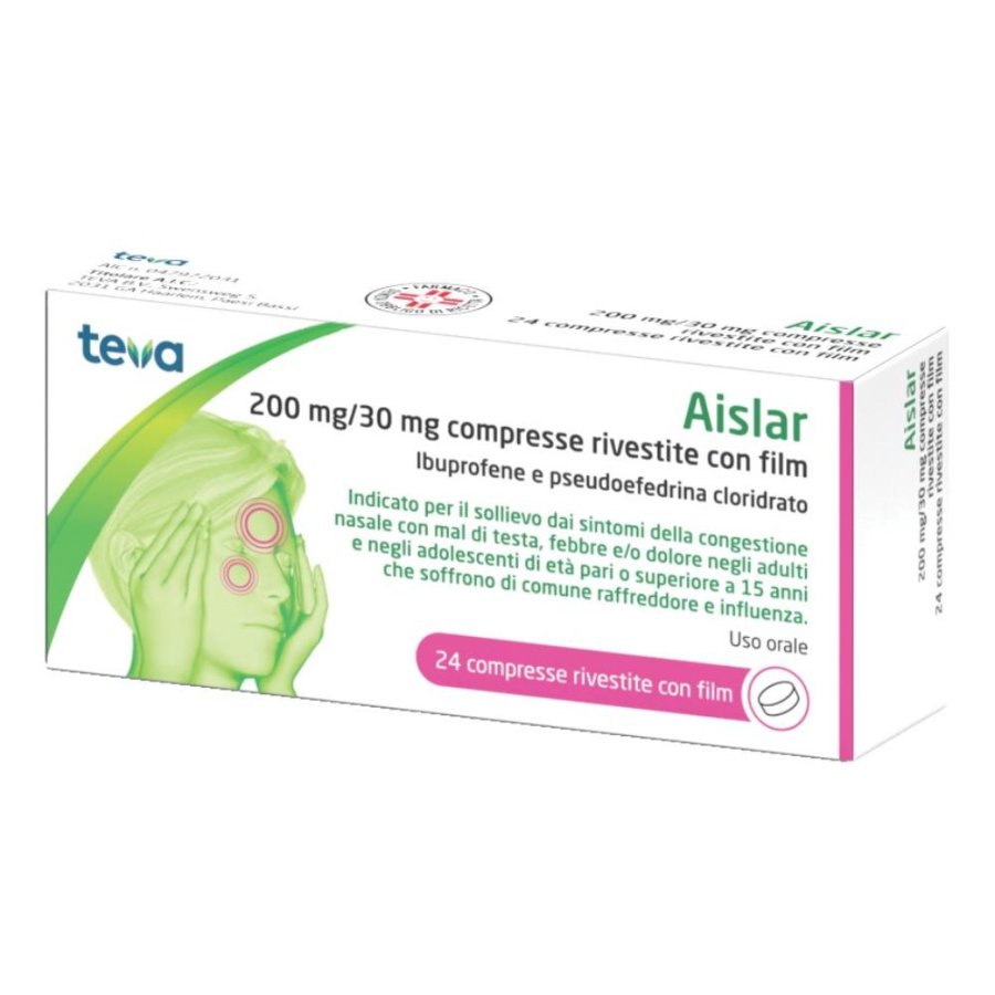 AISLAR 200/30mg 24 Cpr