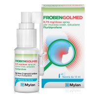 Frobengolmed Spray Mucosa Orale 15ml - Rinfresca e Lenisce la Gola Irritata