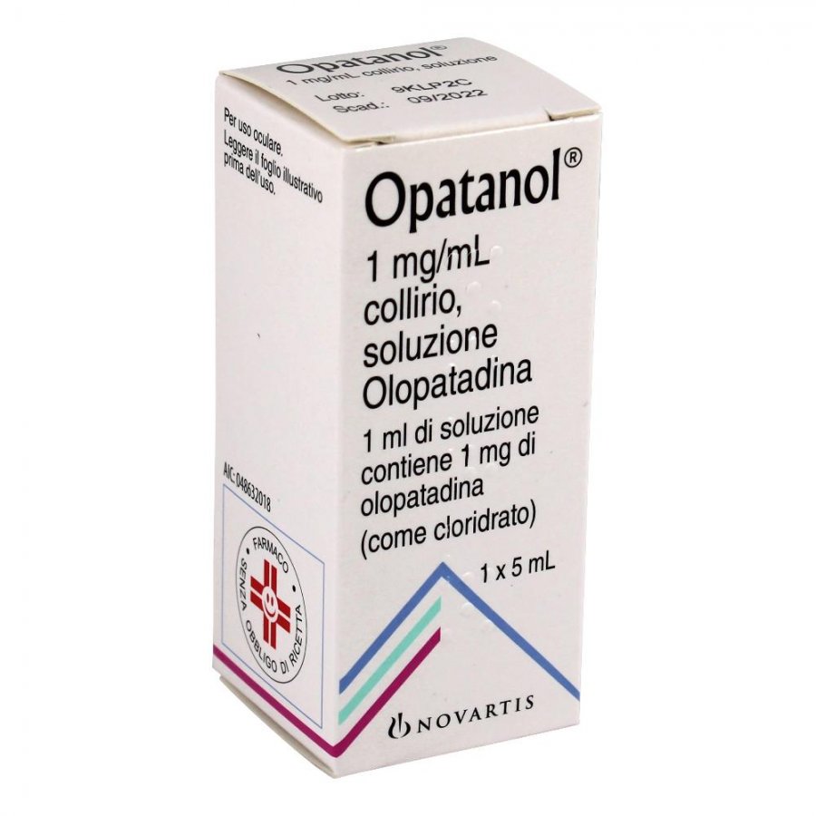 Opatanol 1mg/ml Alcon 5ml - Trattamento per Congiuntivite Allergica