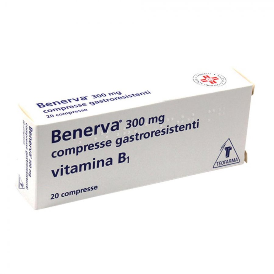 Benadon 10 Compresse Gastroresistenti 300mg - Terapia e Profilassi della Carenza di Vitamina B6