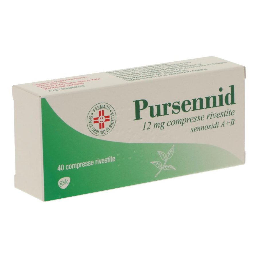 PURSENNID*40CPR RIV 12MG