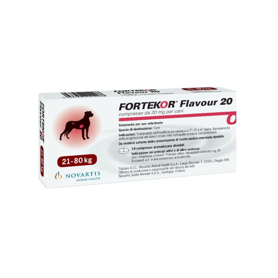 FORTEKOR FLAVOUR*14CPR 20MG