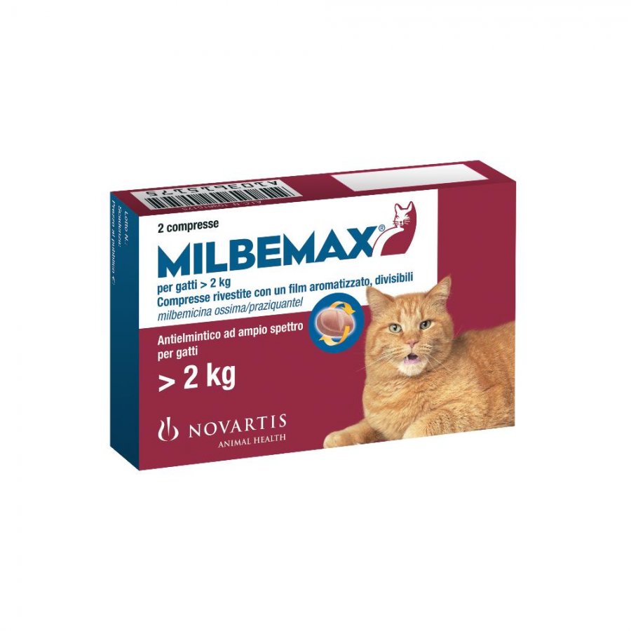 MILBEMAX*ROSSO  2CPR GATTI