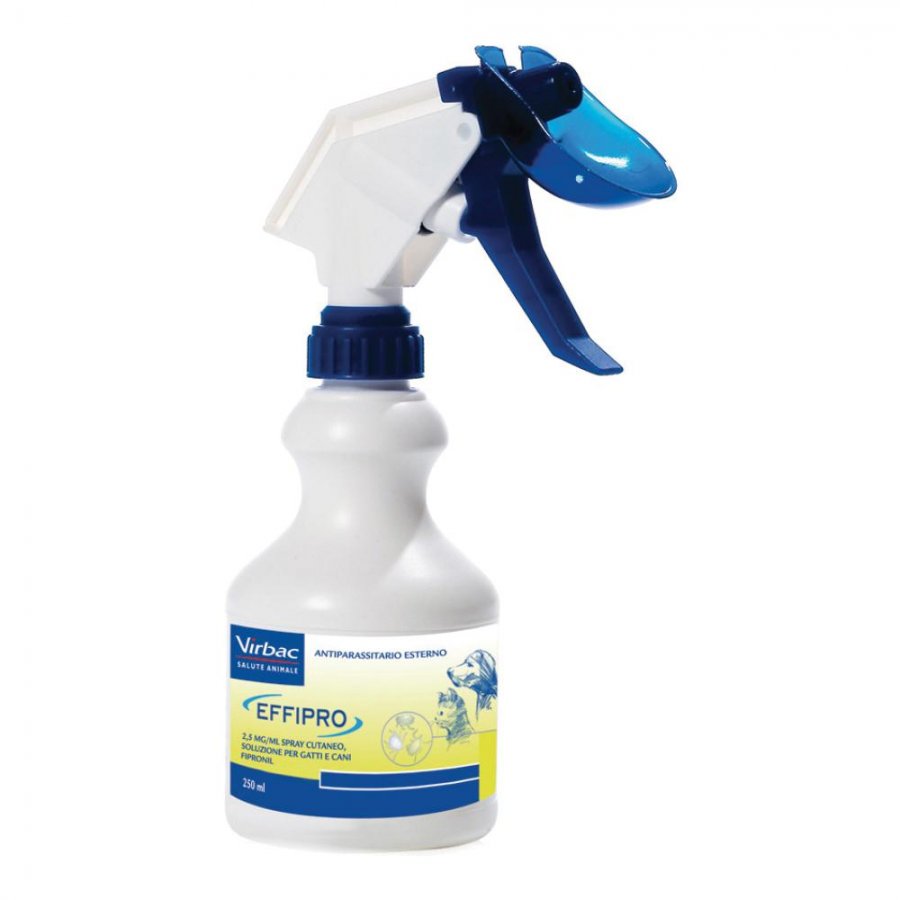 Effipro Spray Cutaneo 250ml - Repellente e Cura per la Pelle dei Tuoi Animali