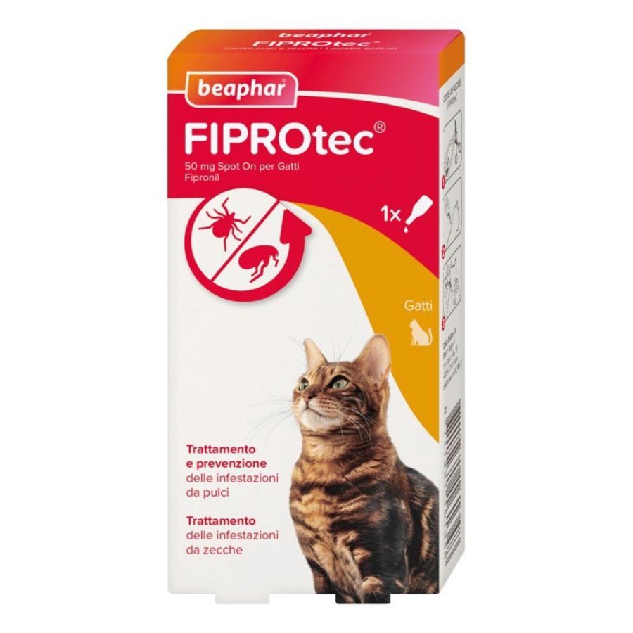 FIPROTEC*SPOTON 1 PIP 50MG GATTI