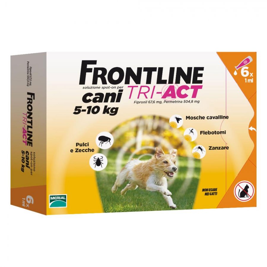FRONTLINE TRI-ACT*6PIP 5-10KG