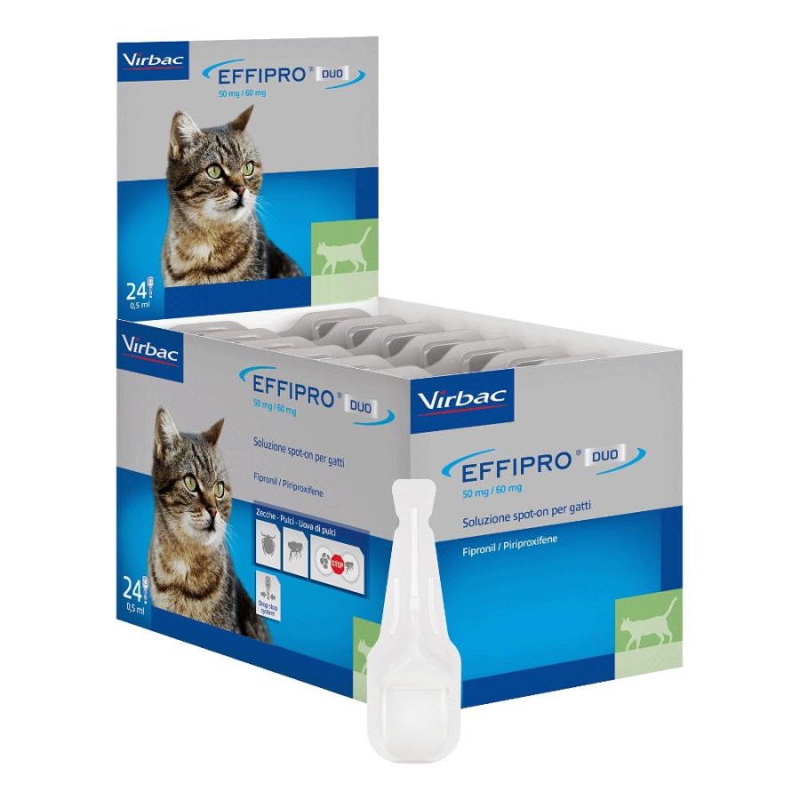 EFFIPRO DUO*24PIP 1-6KG GATTI