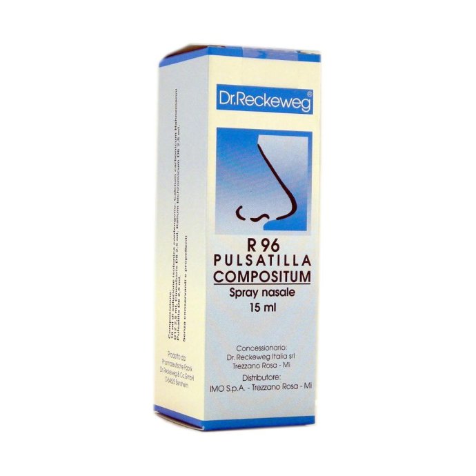 Reckeweg R96 Spray Nasale 15ml - Medicinale Omeopatico Senza Indicazioni Terapeutiche Approvate