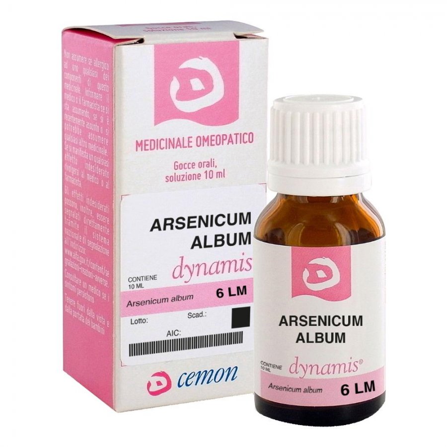 Arsenicum Album 6LM - Gocce 10ml | Rimedio Omeopatico per il Benessere Naturale