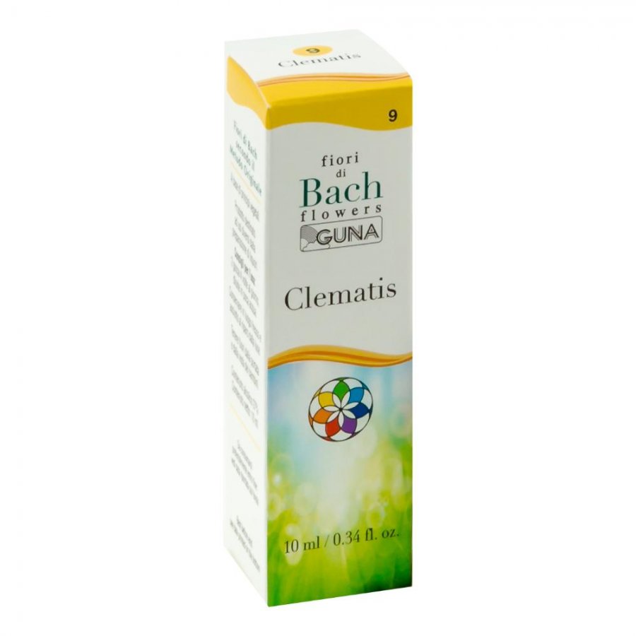 Fiori di Bach Flowers 9 Clematis 10ml - Integratore Floreale per Creatività e Presenza