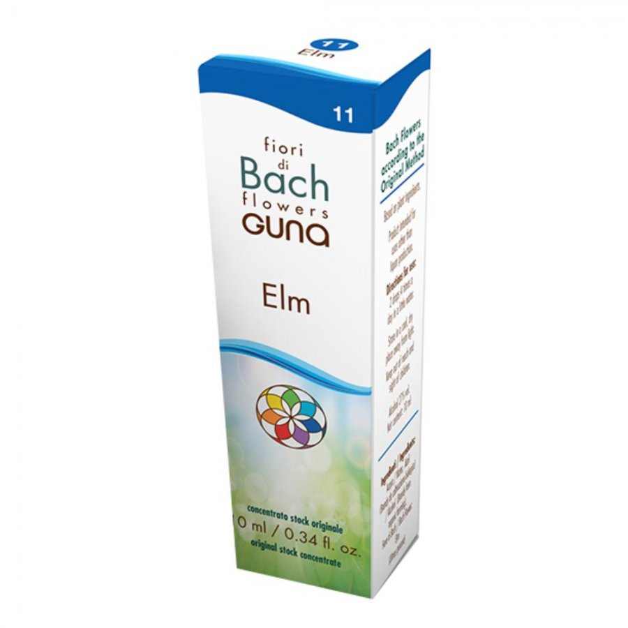 Guna Fiori di Bach Flowers Elm 10ml - Medicinale Omeopatico per il Benessere Emotivo