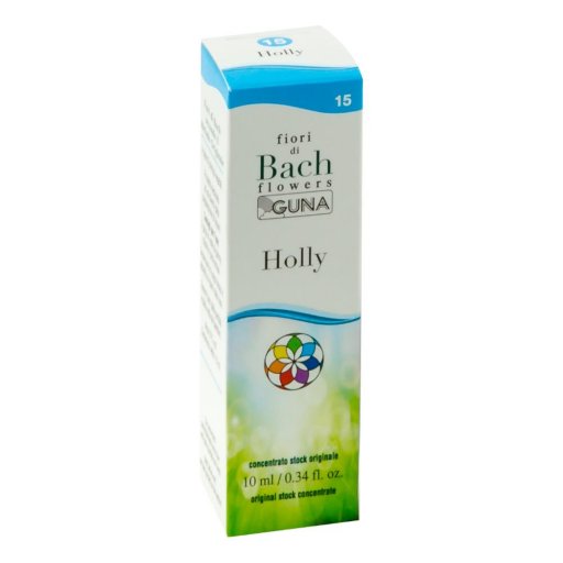 Fiori di Bach Flowers 15 Holly 10ml - Rimedio Omeopatico per Consapevolezza e Amore