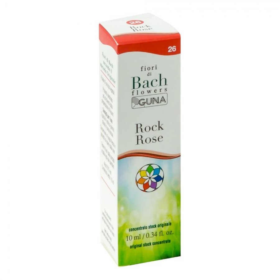 Fiori di Bach Flowers 26 Rock Rose 10ml - Sopravvivenza / Eroismo - Rimedio Fiori di Bach, 10ml