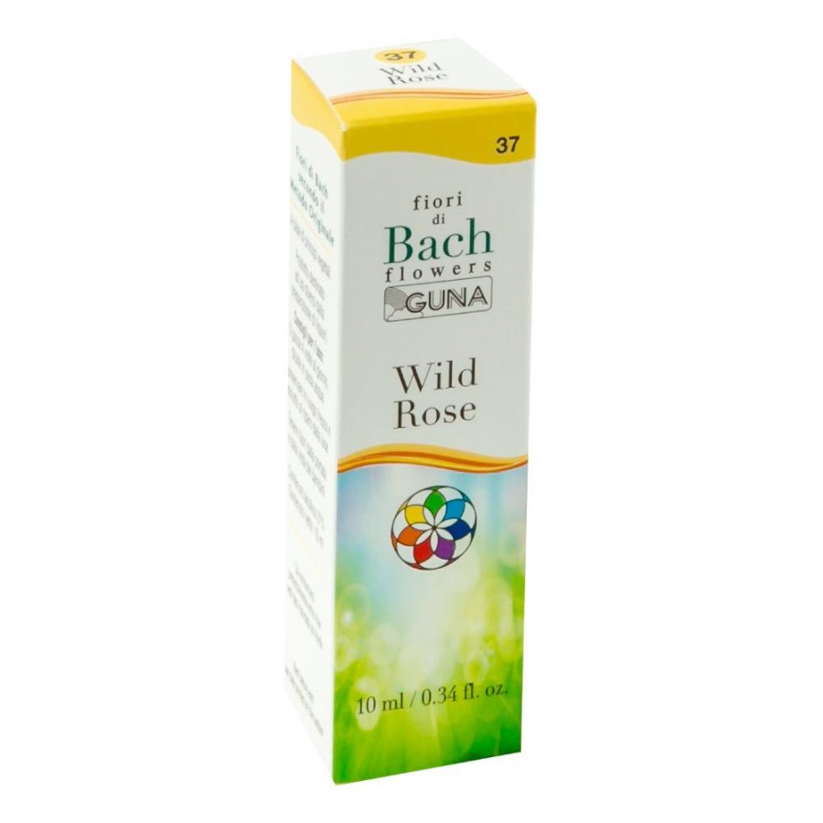 Fiori di Bach Flowers 37 Wild Rose 10ml - Adattamento / Vitalità, Prodotto senza Glutine