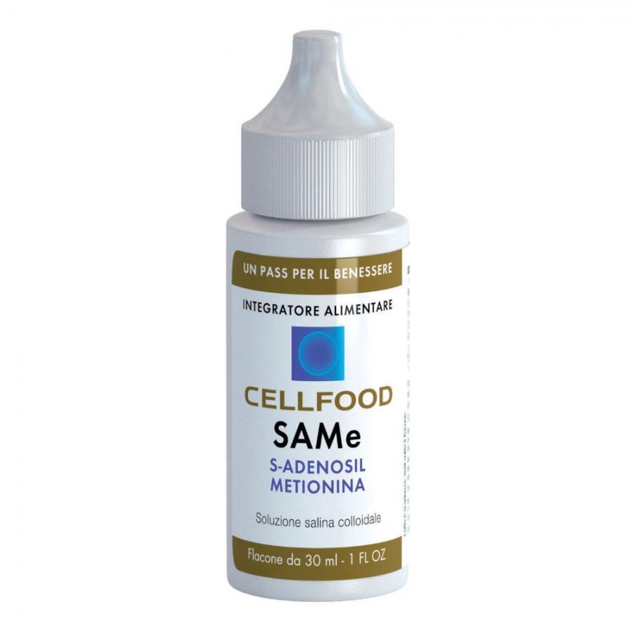 Cellfood Sam e S-adenosil metionina 30ml - Integratore per il Benessere Mentale e Fisico