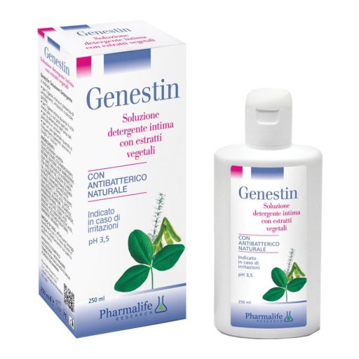 Genestin Detergente Intimo 250 ml - Detergente Intimo, Antinfiammatorio, Lenitivo, pH Fisiologico