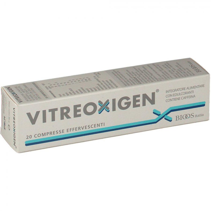 Vitreoxigen 20 Compresse da 90g - Integratore di Lisina, Magnesio, Arginina, Potassio, Carnitina e Vitamine