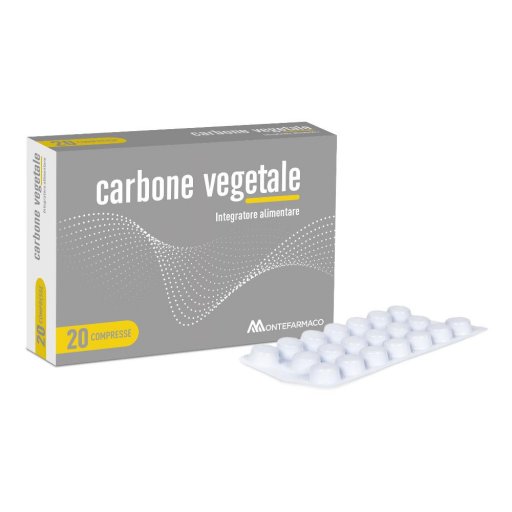 Carbone Vegetale 20 Compresse GoodFamily