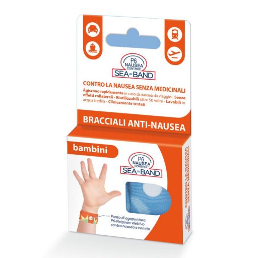 Consulteam, P6 Nausea Control Bambini, 2 Pezzi