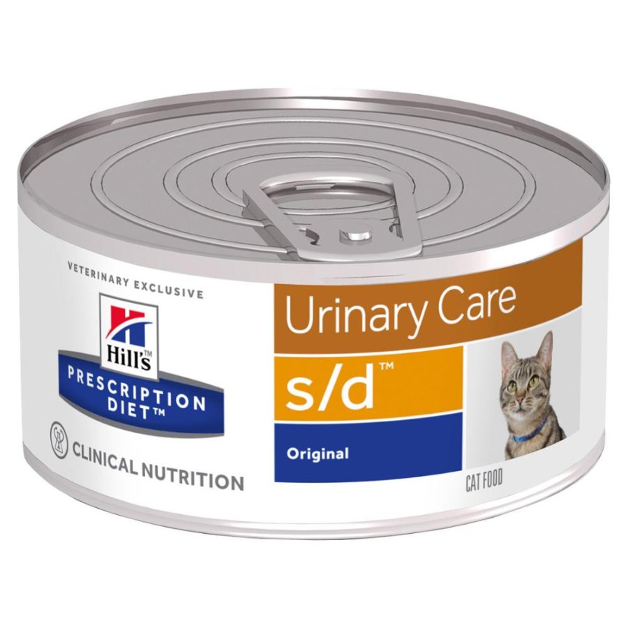 HILL'S GATTO DIET S/D URINARY CARE ORIGINAL 156GR (lattina)