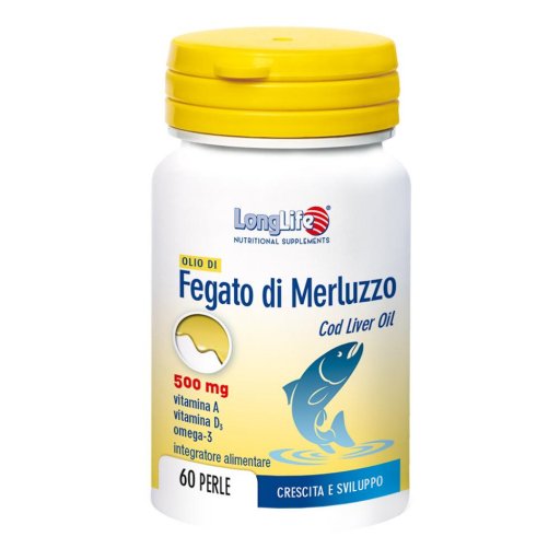 LONGLIFE Olio Fegato Merluzzo 60 Perle 36g