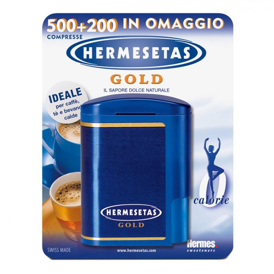 Hermesetas Gold 500 + 200 compresse cpr