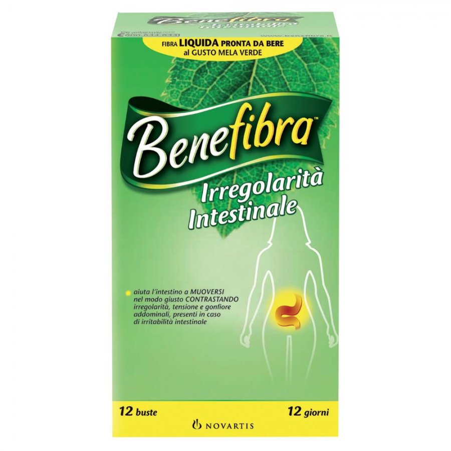 Benefibra - Equilibrio Intestinale Soluzione Pronta 12 buste 60 ml