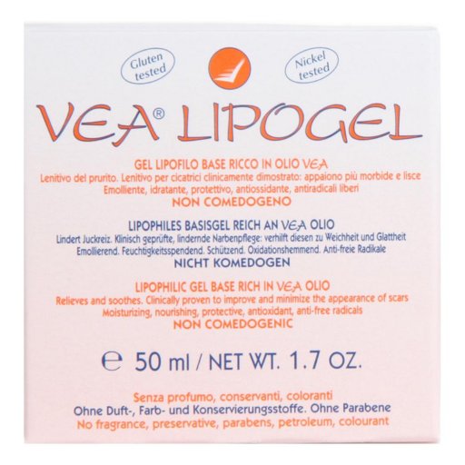 VEA Linea Pelli Sensibili Lipogel Gel Lenitivo Emolliente Protettivo 50 ml