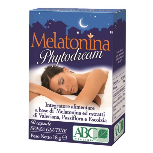 Melatonina Phytodream 60 Capsule - Integratore Alimentare per il Sonno