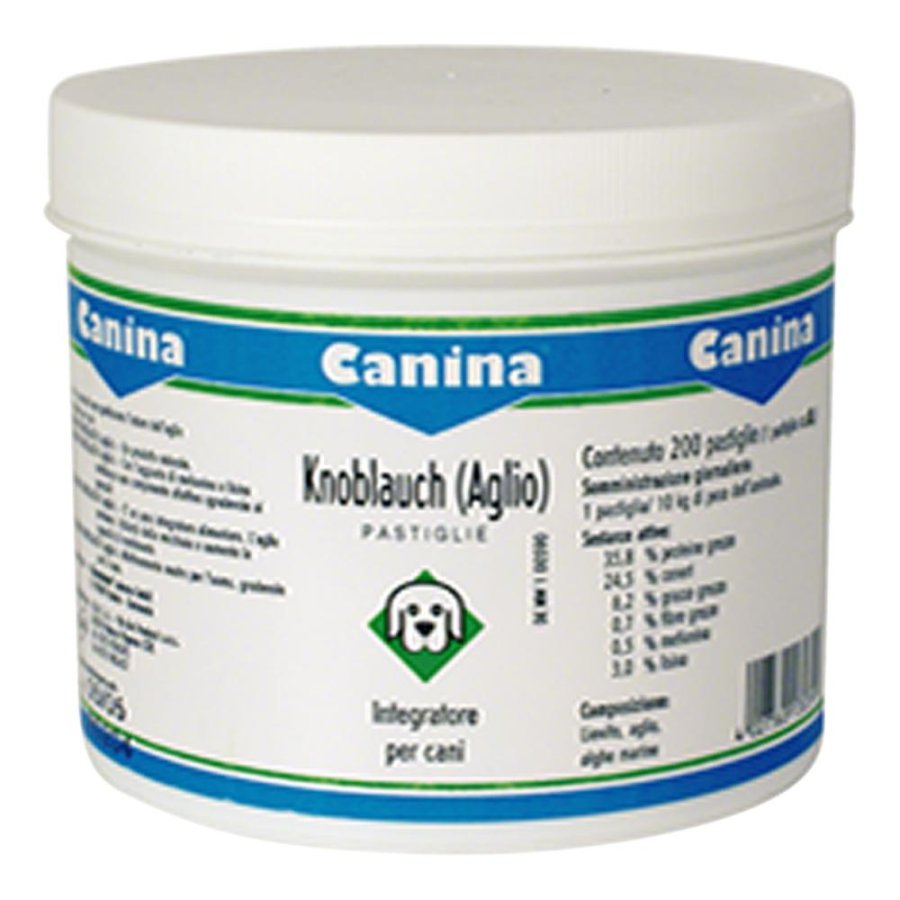 KNOBLAUCH CANE INTEGRATORE 200 TAVOLETTE - CANINA