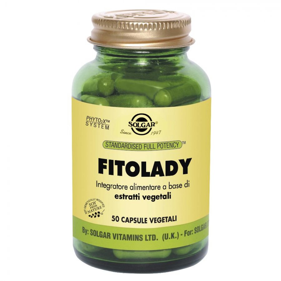 Solgar - Fitolady 50 Capsule Vegetali: Integratore per il benessere femminile