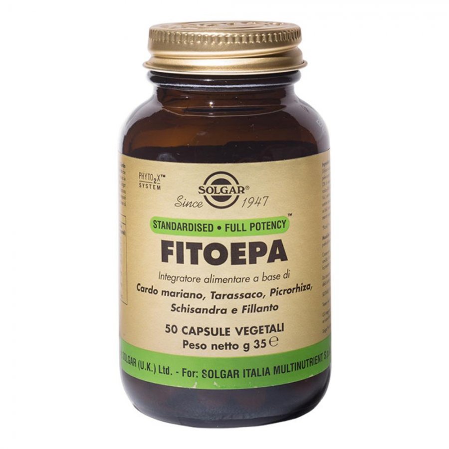 Solgar - FitoEpa 50 Capsule Vegetali: Integratore di olio di pesce ricco di EPA