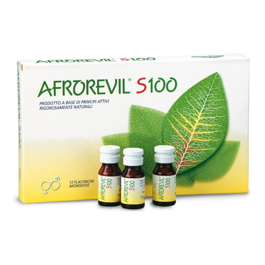 Afrorevil S100 - 12 Flaconcini Monodose da 10ml