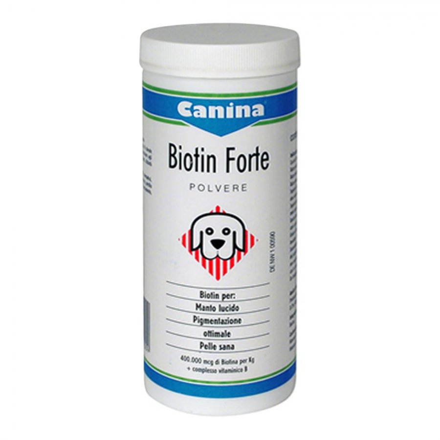 Biotin Forte Polvere 100g - Integratore per Manto Lucido e Pelle Sana