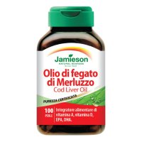 Jamieson Olio di Fegato di Merluzzo, 100 Perle Jamieson Olio di Fegato di Merluzzo, 100 Perle