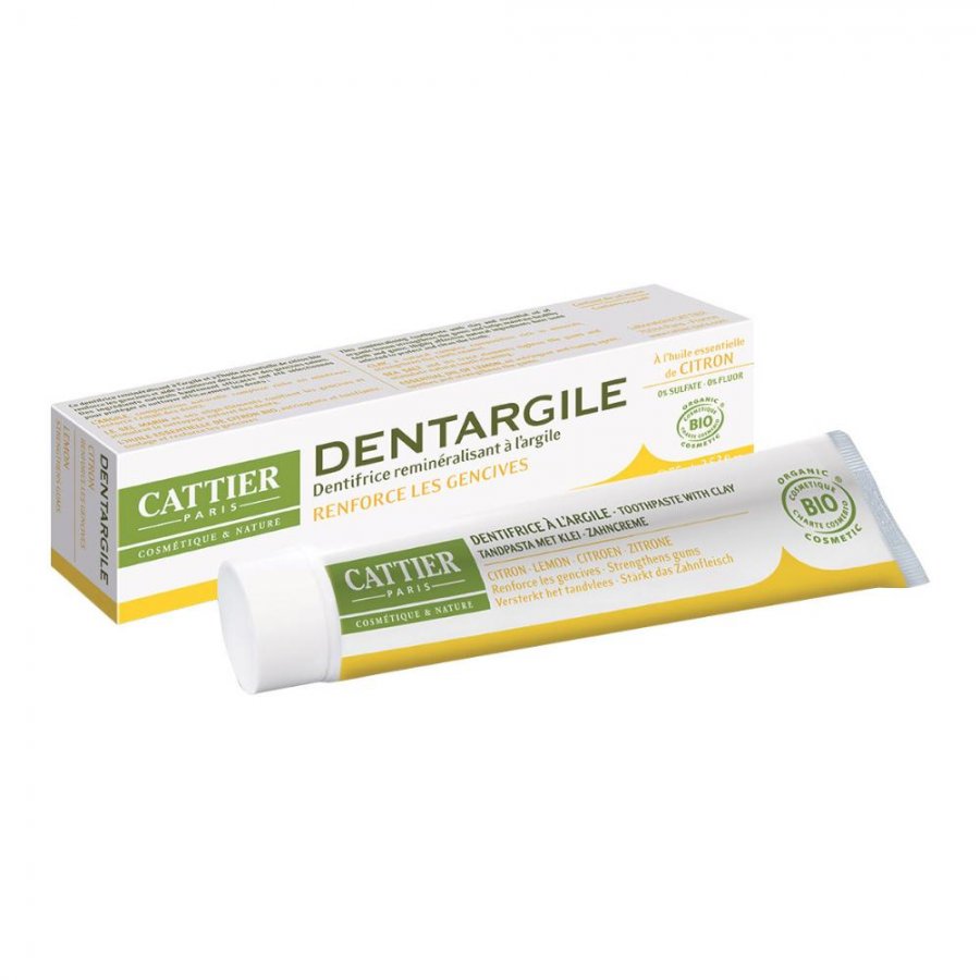 Cattier Dentargile - Dentifricio Limone all' Argilla 100 g