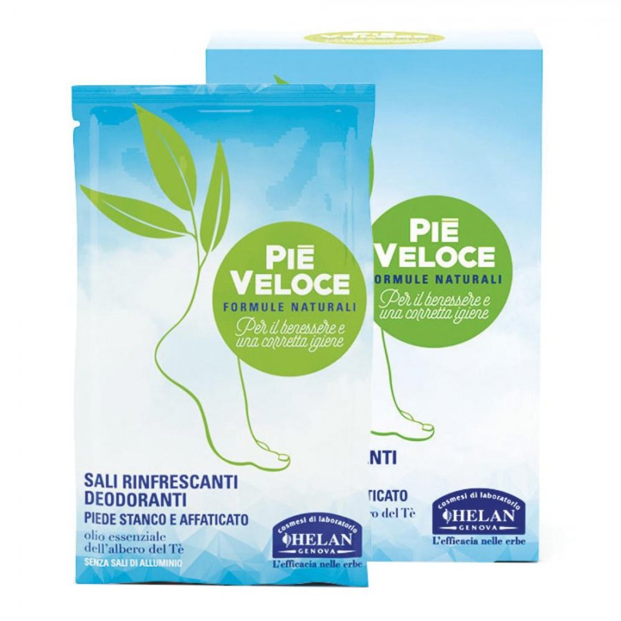 Helan Piè Veloce Sali Rinfrescanti Deodoranti Piedi 50ml - Helan Sali Rinfrescanti Deodoranti