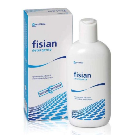 Fisian Soluzione Detergente 500ml – Detergente Igienizzante con Clorexidina per Cute e Mucose