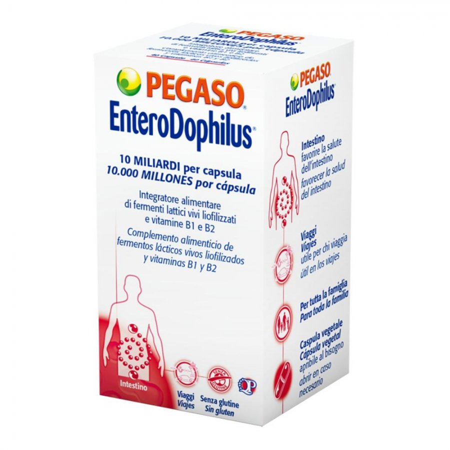 Enterodophilus 40 Capsule - Integratore di Fermenti Lattici per il Benessere Intestinale