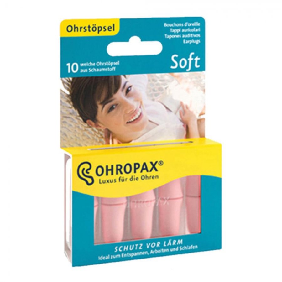 5Pack Ohropax Soft Foam Tappi per orecchie 5x 10 pezzi 