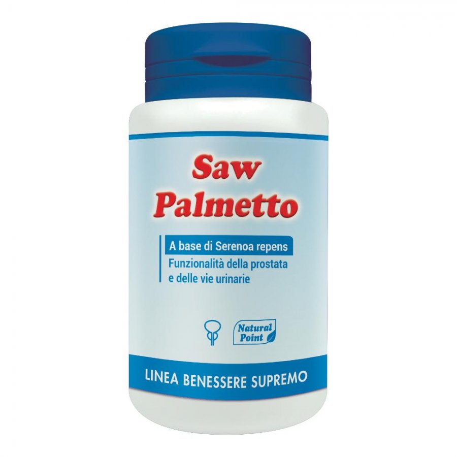 Natural Point Saw Palmetto - 60 Capsule per la Salute della Prostata e delle Vie Urinarie