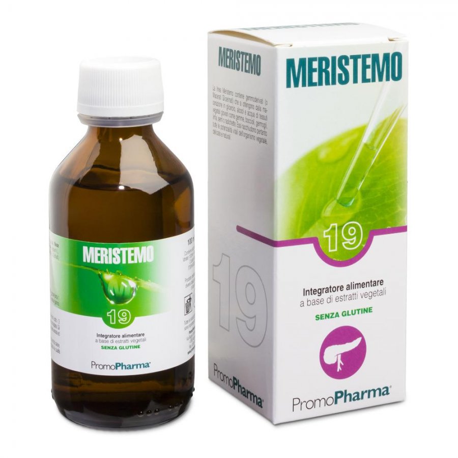 Meristemo 19 - Gocce 100ml, Integratore Naturale per Equilibrio Emotivo e Benessere Mentale